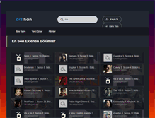 Tablet Screenshot of dizihan.com